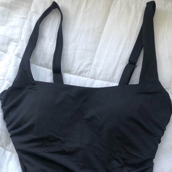 NWT Athleta Aqualuxe Square Neck Bra Cup Tankini - Picture 4 of 11
